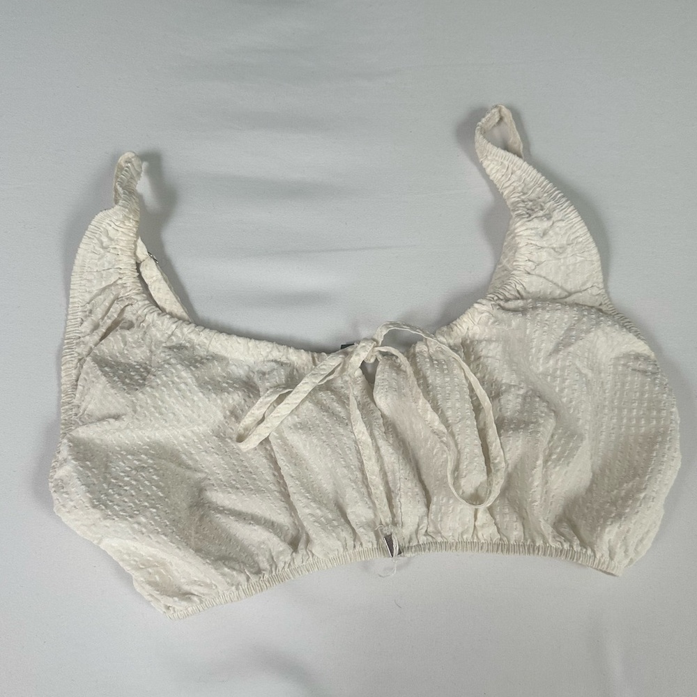 White Crop Top